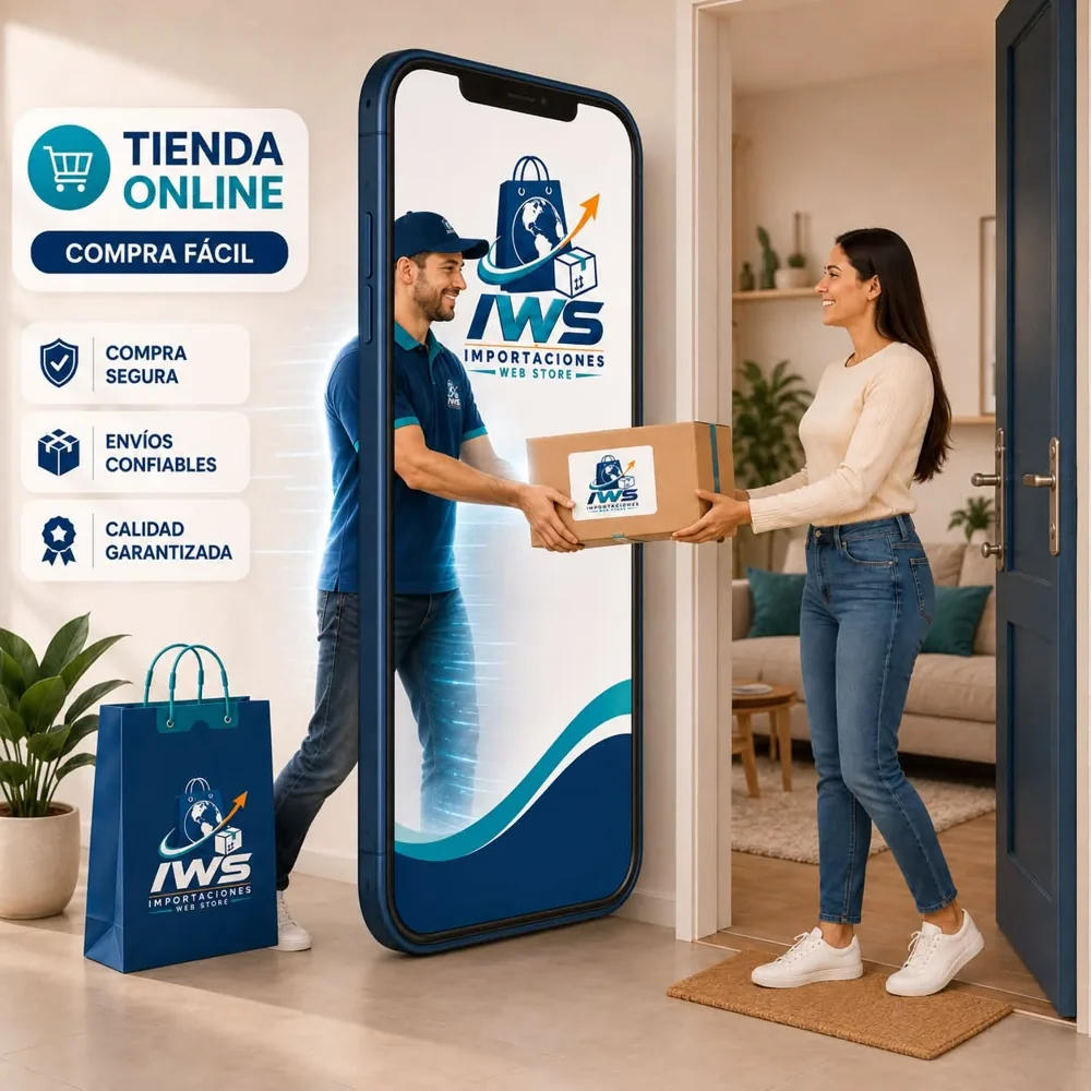 Entrega de pedido de IWS Ecuador en domicilio